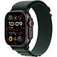 Apple Watch Ultra 2 GPS + Cellular 49 mm Titanium Black Alpine Dark Green Band L Orologio connesso 4G LTE - Titanio - Impermeabile IP6X - GPS - Cardiofrequenzimetro/ECG/SpO2/Temperatura - Display OLED Retina Always On - Wi-Fi 4 / Bluetooth 5.3 - watchOS 11 - Cinturino Alpine L.