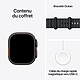 Apple Watch Ultra 2 GPS + Cellular  49 mm Titane Noir Bracelet Océan Noir  pas cher