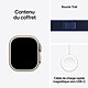 Apple Watch Ultra 2 GPS + Cellular  49 mm Titane Naturel Bracelet Trail Bleu M/L pas cher