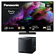 Panasonic 55Z85AEG + Yamaha NS-SW100 Noir Téléviseur OLED 4K UHD 55" (139 cm) 16/9 - 120 Hz - Dolby Vision IQ/HDR10+ Adaptatif - Fire TV - HDMI 2.1 - Wi-Fi/Bluetooth - ALLM, VRR, FreeSync Premium - Son 2.1 50W Dolby Atmos + Caisson de basses 100 W