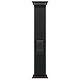 Apple Bracelet Trail Noir Finition Titane Noir pour Apple Watch 49 mm - M/L Bracelet trail finition titane pour Apple Watch 44/45/46/49 mm