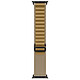 Bracciale Apple Alpine Sahara Finitura Titanio Nero per Apple Watch 49 mm - L. Cinturino Alpine con finitura in titanio per Apple Watch 44/45/46/49 mm .