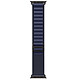 Apple Bracciale Alpine Marine Nero Finitura Titanio per Apple Watch 49 mm - M. Cinturino Alpine con finitura in titanio per Apple Watch 44/45/46/49 mm .