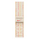 Bracciale Apple Sport Nike Lumière Stellaire/Rose 42 mm . Fibbia Nike Sport per Apple Watch 38/40/41/42 mm .