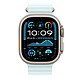 Avis Apple Bracelet Extension Ocean Bleu Glacier Finition Titane Naturel pour Apple Watch 49 mm