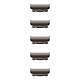 Apple Kit Bracelet A Maillons Ardoise pour Apple Watch 46 mm Kit pour Bracelet à maillons pour Apple Watch 44/45/46/49 mm