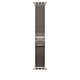 Apple Milanese natural titanium bracelet 49 mm - Large . Milanese Bracelet for Apple Watch 44/45/46/49 mm.