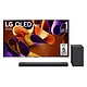 LG OLED55G4 + SC9S Téléviseur OLED evo 4K UHD 55" (139 cm) - 120 Hz - Dolby Vision - Wi-Fi/Bluetooth/AirPlay 2 - G-Sync/FreeSync Premium - 4x HDMI 2.1 - Google Assistant/Alexa - Son 4.2 60W Dolby Atmos + Barre de son 3.1.3