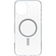 OtterBox Symmetry MagSafe Clear iPhone 16 Plus Coque transparente ultra-fine avec coins renforcés compatible MagSafe pour Apple iPhone 16 Plus