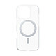 PanzerGlass Coque Feature Kickstand iPhone 16 Pro Argent Coque compatible MagSafe avec support intégré pour iPhone 16 Pro