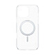 PanzerGlass Coque Feature Kickstand iPhone 16 Pro Max Argent Coque compatible MagSafe avec support intégré pour iPhone 16 Pro