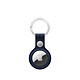 Apple Fine Weave Keyring for AirTag - Deep Blue. - Keyring for AirTag .