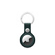 Apple Fine Weave Keyring for AirTag - Dark Green. - Keyring for AirTag .