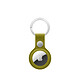 Apple Fine Weave Keyring for AirTag - Chartreuse . - Keyring for AirTag .