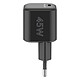 Comprar Cargador rápido USB-C Goobay PD GaN Nano 45W (Negro).