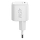 Comprar Cargador rápido USB-C Goobay PD GaN Nano 45W (Blanco).