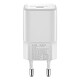 Goobay PD GaN Nano 45W USB-C Rapid Charger (White). economico