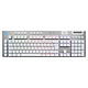 Logitech G G915X Tenkeyless Lightspeed White (Tactile Version). Wireless gaming keyboard - TKL format - tactile mechanical switches (GL Tactile switches) - LightSpeed technology - RGB backlighting with Lightsync technology - AZERTY, French.