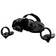 HTC VIVE Focus Vision Casque de réalité virtuelle - 4896 x 2448 - FOV 120° - 90 Hz - IPD ajustable automatiquement - double microphone avec annulation de l'écho - deux manettes