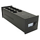 Taga Harmony PF-1000LPS Black . 4 filtered sockets + 4 direct sockets + 2 USB-A with phase status display .