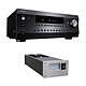 Integra DRX 2.4 Black + Taga Harmony PF-600 Silver[LDLCCONTEXT:Designed to offer you the best of today's technology and also thought for tomorrow, the Integra DRX 2.4 amplifier offers you 4K UHD and 8K UHD compatibility. This Integra DRX 2.4 amplifier is supplied here with Taga Harmony's PF-600 powe 7.2 Home Cinema Receiver - 80W/channel - Dolby Atmos/DTS:X - FM Tuner - HDMI 2.1 - Dolby Vision/HDR10+ - Wi-Fi/Bluetooth/AirPlay 2 - Multiroom + 3 direct sockets with phase status display[LDLCCONTEXT:Designed to offer you the best of today's technology and also thought for tomorrow, the Integra DRX 