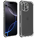 Akashi Coque TPU Angles Renforcés Apple iPhone 16 Pro Coque de protection transparente avec angles renforcés pour Apple iPhone 16 Pro