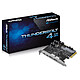 ASRock Thunderbolt 4 AIC R2.0. Tarjeta controladora Thunderbolt 4 40 Gb/s compatible con DisplayPort, 4K/5K y Power Delivery 27W 9V-3A - 4x bus PCI-Express 3.0 .