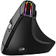 Ratón Ergonómico Premium RGB de Mobility Lab. Ratón inalámbrico ergonómico - diestro - sensor de 1600 ppp - conexión mediante USB-A o USB-C - retroiluminación RGB.