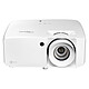 Optoma UHZ35. Proyector láser DLP 4K Ultra HD 3D Ready - 3500 lúmenes - HDR10/HLG - Modo Juego 1080p/240 Hz - Retardo de entrada 4,4 ms - Zoom 1,6x - HDMI/USB/Ethernet - Altavoz integrado de 15 W - IP6X.