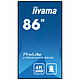 Opiniones sobre iiyama 85,6" LED - ProLite LH8664UHS-B2AG.