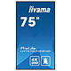 Avis iiyama 75" LED - ProLite LH7575UHS-B1AG