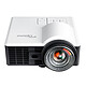 Optoma ML1050STi Projecteur ultra-compact DLP LED WXGA 3D Ready - 1000 Lumens, courte focale, autofocus - Input lag 16 ms - HDMI/USB - Lecteur carte microSD - Haut-parleur intégré 2W