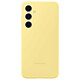 Samsung Coque Silicone Jaune Galaxy S24 FE Coque en silicone pour Samsung Galaxy S24 FE