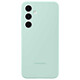 Samsung Coque Silicone Vert d'eau Galaxy S24 FE Coque en silicone pour Samsung Galaxy S24 FE