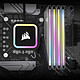 Corsair Dominator Titanium DDR5 - Kit d'éclairage Blanc pas cher