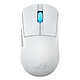 ASUS ROG Harpe Ace Mini Blanco. Ratón gamer con cable o inalámbrico - diestro - Bluetooth/RF 2,4 GHz/Cable - Sensor óptico de 42000 dpi - 5 botones programables - Retroiluminación RGB Aura Sync.