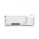 Urban Factory ONLEE Color - White. RF wireless keyboard - membrane switches - AZERTY, French .