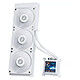 Lian Li Hydroshift LCD 360S (white) . Watercooling kit 360 mm for processor with pump and 2.88" IPS screen .