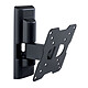 Meliconi FTR 100 FLAT CG. Tilting and swivelling TV support from 14" to 32" for plasterboard (10 kg) and solid walls (20 kg).