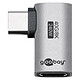 Goobay Adattatore da USB-C Maschio a USB-C Femmina con angolo di 90° Adattatore angolato da USB-C Maschio a USB-C Femmina a 90°