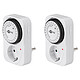 Goobay Analogue timer (x2). Set of 2 analogue timers .