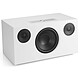 Audio Pro C10 MKII White. Wireless multiroom speaker with Wi-Fi, Bluetooth, AirPlay 2, Chromecast, Spotify Connect and USB.