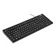 Bluestork Media Office. Wired keyboard - 15 dedicated multimedia keys - USB - AZERTY, French .