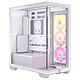 Corsair 3500X ARGB (Bianco) . Case mid-tower panoramico - compatibile con ASUS BTF e MSI Project Zero.