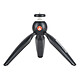 Manfrotto PIXI Mini Black. Tabletop tripod for hybrid cameras.