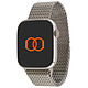 Bracciale a maglie magnetiche Band Band Silver 46 / 49 mm Bracciale a maglie magnetiche per Apple Watch 46 / 49 mm