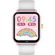 Ice Watch Smart Junior 2.0 Pink White Montre connectée pour enfant - étanche IP68 - écran tactile 1.75" - Bluetooth - bracelet en silicone