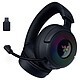 Razer Kraken v4. Gaming headset - wired/wireless - closed circum-aural - Bluetooth 5.3/RF 2.4 GHz - 7.1 THX Spatial Audio surround sound - removable HyperClear microphone - memory foam earpads - Razer Chroma RGB backlight.