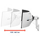 Buy Ergotron HX wall arm with VHD pivot for ultra-wide curved screens - White .