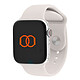 Band Band Bracelet Sport Fluoroélastomère Rose Tendre 46 / 49 mm Bracelet Sport en fluoroélastomère pour Apple Watch 46 / 49 mm